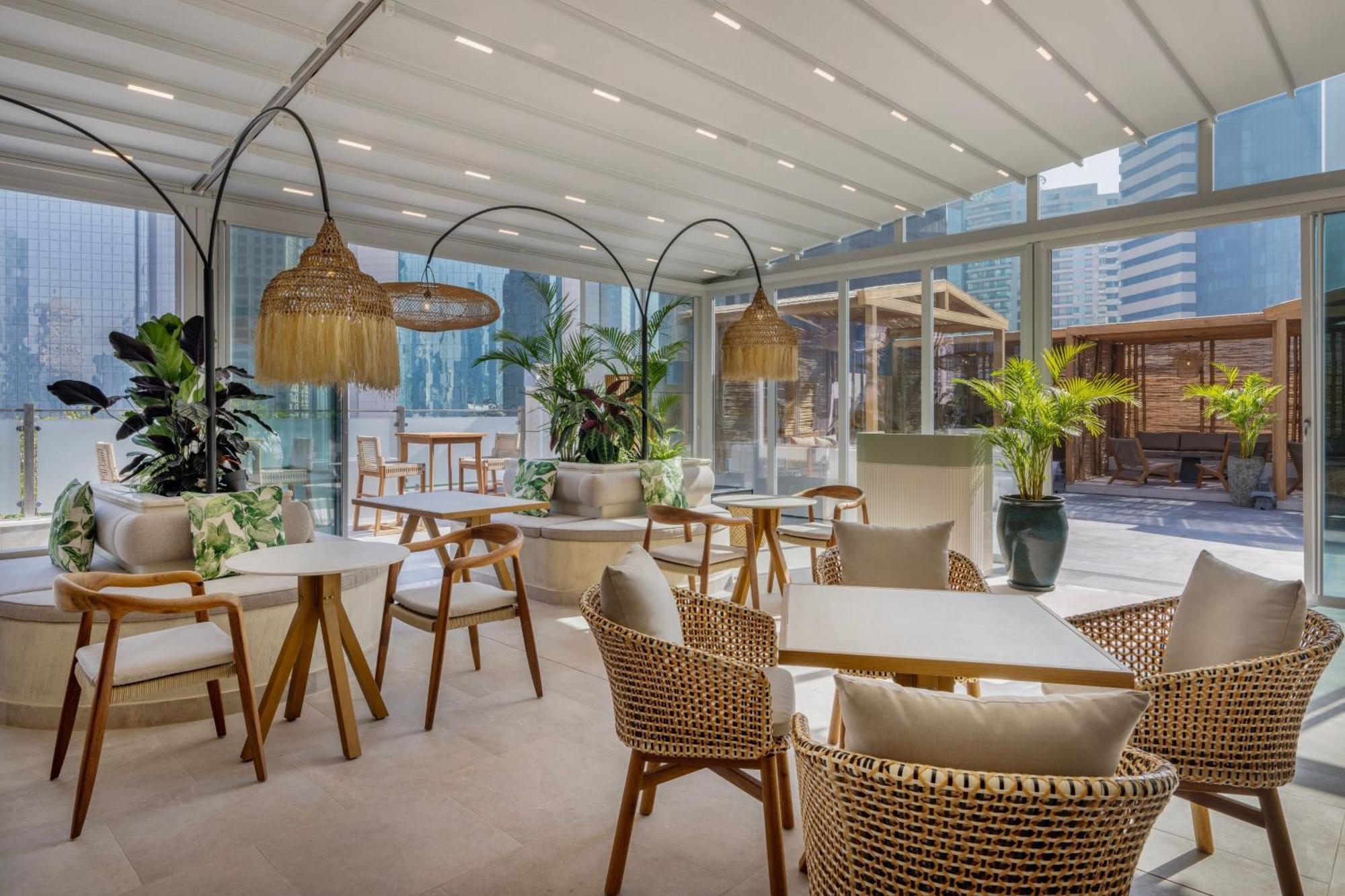 Jw Marriott Marquis City Center Doha Buitenkant foto The Terrace
