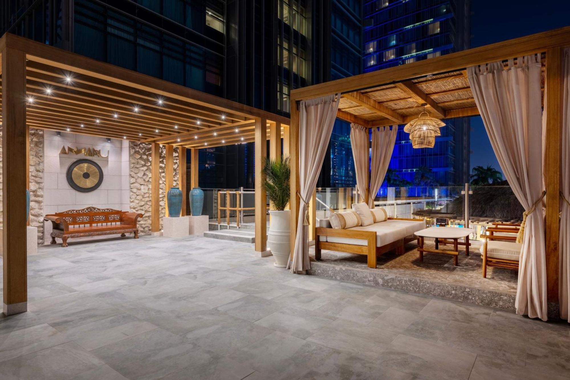Jw Marriott Marquis City Center Doha Buitenkant foto The rooftop bar